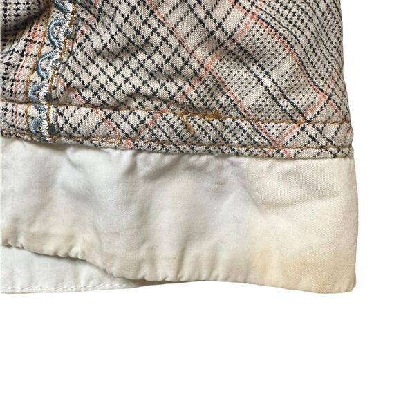 Johnny Was 2-10-5 Embroidered Plaid Blazer Size Small - Picture 8 of 13